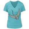 Women's Premium Deep V-Neck T-Shirt Thumbnail