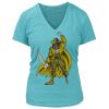 Women's Premium Deep V-Neck T-Shirt Thumbnail