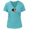 Women's Premium Deep V-Neck T-Shirt Thumbnail