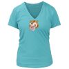 Women's Premium Deep V-Neck T-Shirt Thumbnail
