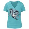 Women's Premium Deep V-Neck T-Shirt Thumbnail
