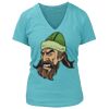 Women's Premium Deep V-Neck T-Shirt Thumbnail