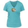 Women's Premium Deep V-Neck T-Shirt Thumbnail
