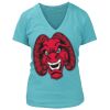 Women's Premium Deep V-Neck T-Shirt Thumbnail