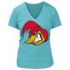 Women's Premium Deep V-Neck T-Shirt Thumbnail