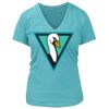 Women's Premium Deep V-Neck T-Shirt Thumbnail