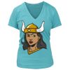 Women's Premium Deep V-Neck T-Shirt Thumbnail
