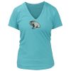 Women's Premium Deep V-Neck T-Shirt Thumbnail