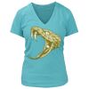 Women's Premium Deep V-Neck T-Shirt Thumbnail