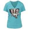 Women's Premium Deep V-Neck T-Shirt Thumbnail