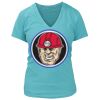 Women's Premium Deep V-Neck T-Shirt Thumbnail