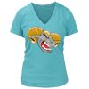 Women's Premium Deep V-Neck T-Shirt Thumbnail