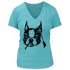 Women's Premium Deep V-Neck T-Shirt Thumbnail