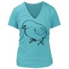 Women's Premium Deep V-Neck T-Shirt Thumbnail