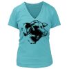 Women's Premium Deep V-Neck T-Shirt Thumbnail