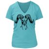 Women's Premium Deep V-Neck T-Shirt Thumbnail