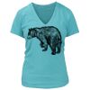 Women's Premium Deep V-Neck T-Shirt Thumbnail