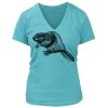 Women's Premium Deep V-Neck T-Shirt Thumbnail