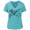 Women's Premium Deep V-Neck T-Shirt Thumbnail