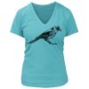 Women's Premium Deep V-Neck T-Shirt Thumbnail