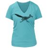 Women's Premium Deep V-Neck T-Shirt Thumbnail