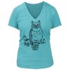 Women's Premium Deep V-Neck T-Shirt Thumbnail