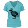 Women's Premium Deep V-Neck T-Shirt Thumbnail