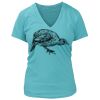 Women's Premium Deep V-Neck T-Shirt Thumbnail