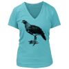 Women's Premium Deep V-Neck T-Shirt Thumbnail