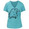Women's Premium Deep V-Neck T-Shirt Thumbnail