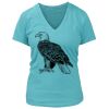 Women's Premium Deep V-Neck T-Shirt Thumbnail