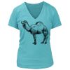 Women's Premium Deep V-Neck T-Shirt Thumbnail