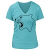 Women's Premium Deep V-Neck T-Shirt Thumbnail