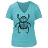 Women's Premium Deep V-Neck T-Shirt Thumbnail