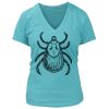 Women's Premium Deep V-Neck T-Shirt Thumbnail