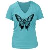 Women's Premium Deep V-Neck T-Shirt Thumbnail