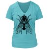 Women's Premium Deep V-Neck T-Shirt Thumbnail
