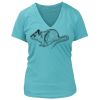 Women's Premium Deep V-Neck T-Shirt Thumbnail