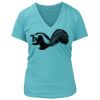 Women's Premium Deep V-Neck T-Shirt Thumbnail