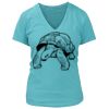 Women's Premium Deep V-Neck T-Shirt Thumbnail