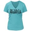 Women's Premium Deep V-Neck T-Shirt Thumbnail