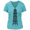 Women's Premium Deep V-Neck T-Shirt Thumbnail