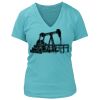 Women's Premium Deep V-Neck T-Shirt Thumbnail
