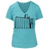 Women's Premium Deep V-Neck T-Shirt Thumbnail