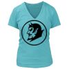 Women's Premium Deep V-Neck T-Shirt Thumbnail