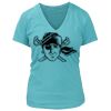 Women's Premium Deep V-Neck T-Shirt Thumbnail