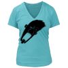 Women's Premium Deep V-Neck T-Shirt Thumbnail
