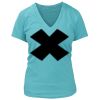 Women's Premium Deep V-Neck T-Shirt Thumbnail