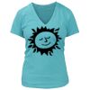 Women's Premium Deep V-Neck T-Shirt Thumbnail