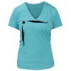 Women's Premium Deep V-Neck T-Shirt Thumbnail